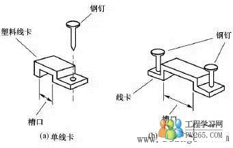 電工明線布線圖解